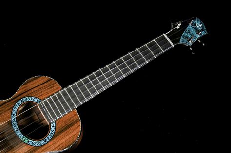 Ukulele Friend Custom Cornerstone Tribal Tattoo” Tenor Ukulele