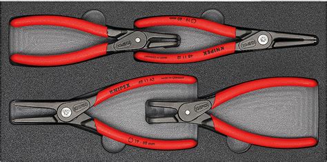 KNIPEX Circlip Pliers Set SRZ II Four Precision Circlip Pliers In A