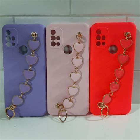 Moto G10 G20 G30 Capinha Capa Case Aveludada Luxo Corrente Para