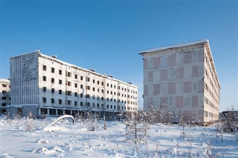 Frozen In Time Ghost Towns Abandoned To The Icy Elements