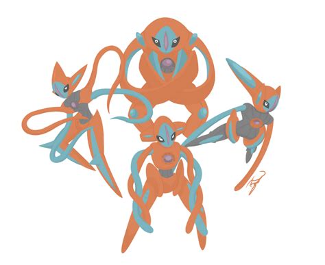 Pokemon Deoxys By Pirategod3d2y On Deviantart