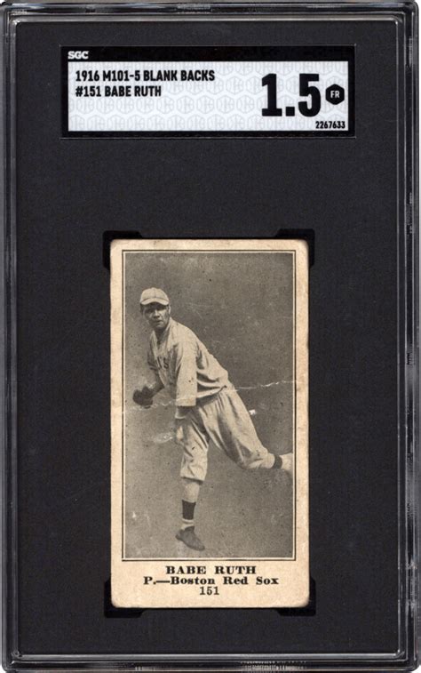 Babe Ruth Card