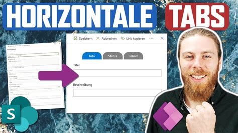 SharePoint Formular Optimieren Mit Horizontalen Tabs Power Apps YouTube