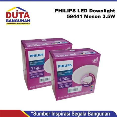 Lampu Philips Led Downlight Meson W Gen Lazada Indonesia