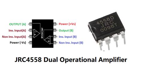 JRC4558 Op Datasheet Pinout Equivalents Features Its