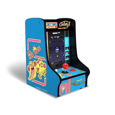 Best Buy Arcade1Up Ms Pacman Galaga 81 Countercade 1 Player 5 Games