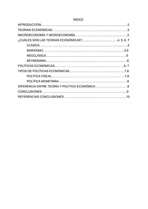 Solution Diferencias Entre Teor A Y Pol Tica Econ Mica Studypool