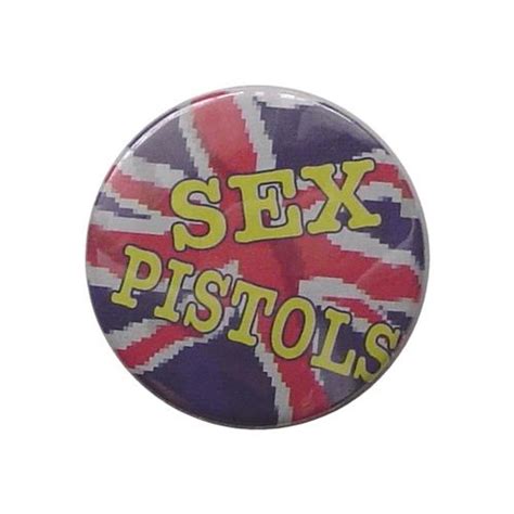 Sex Pistols Union Jack ピストルズパンク ロゴ 缶バッジ YCB108 London ストリート マーケットから