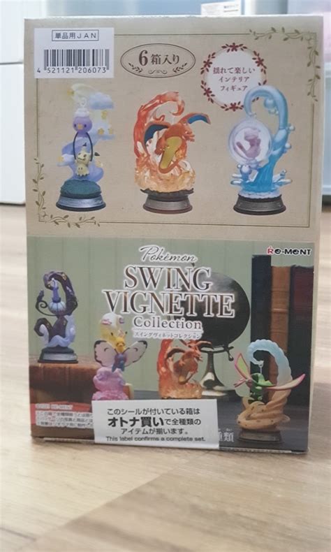 Sealed Complete Set Re Ment Pokemon Swing Vignette Collection Vol