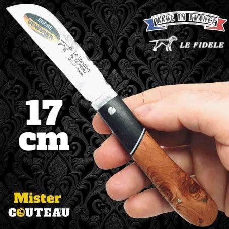 Couteau De P Che Made In France Le Fid Le London Gen Vrier B Ne Cm