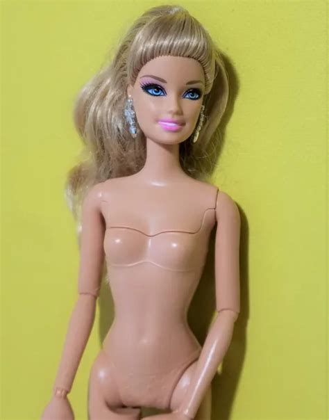 Barbie Fashionistas Swappin Styles Articulated Jointed Nude Doll Ooak