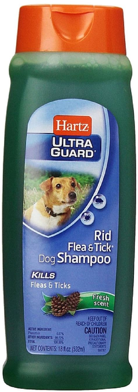 Hartz Ultraguard Rid Flea And Tick Shampoo For Dogs Fresh Scent 18 Oz