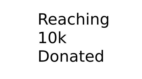 Reaching 10k Donated In Pls Donate Youtube