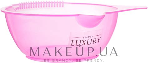 Миска пластиковая с зубчиками для краски, розовая - Beauty LUXURY ...