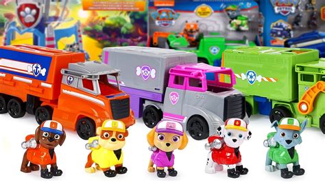 Paw Patrol Unboxing Collection Review Paw Patrol With Super Cars