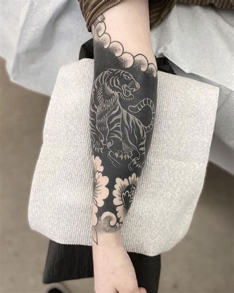 White On Black Tattoo On Instagram Justindiontattoo Wob