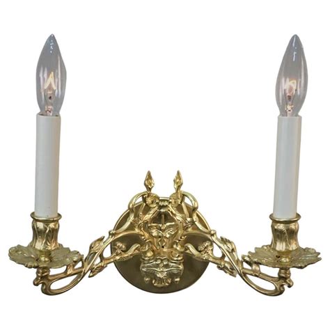 19th Century Bronze Exceptional Massive Exterior Gothic Wall Sconces at