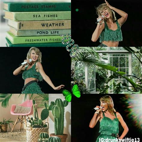 Taylor Swift. Green aesthetic