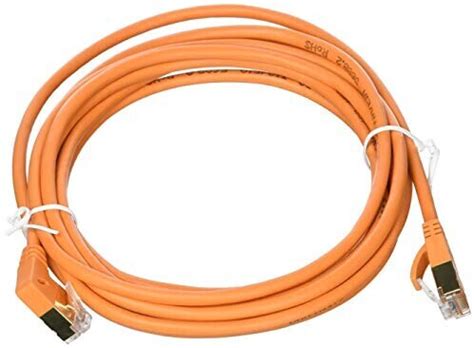 Wantec Patchkabel CAT 7 S STP Gewinkelt 3m Orange Ab 6 42