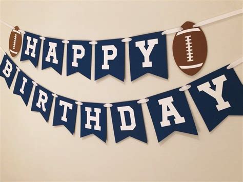 dallas cowboys happy birthday banner - Coralie Jacks