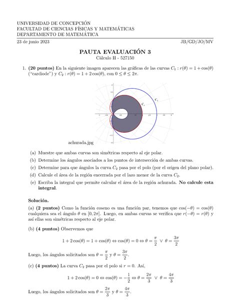 Pauta Ev Certamen C Ing Civiles Universidad De Concepci On