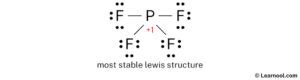 PF4+ Lewis structure - Learnool