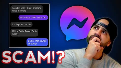 How Scammers Use Facebook Messenger To Scam Youtube