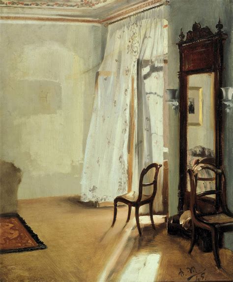 Adolph Menzel Balcony Room 1845 R Museum