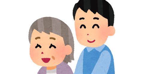 通院介助をする人のイラスト（男性） かわいいフリー素材集 いらすとや