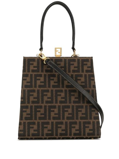 Fendi Bags Zucca Pattern Way Hand Bag Fendi Bags