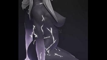 Etheria From Fortnite Kneeling Naked With A Dildo XNXX