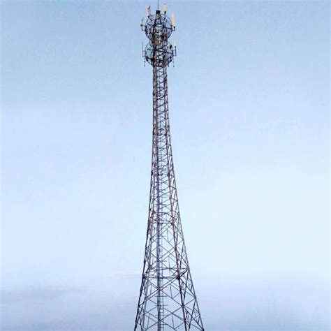 5m Tripod Mast Rooftop Antenna Tower Galvanized Steel Weldable