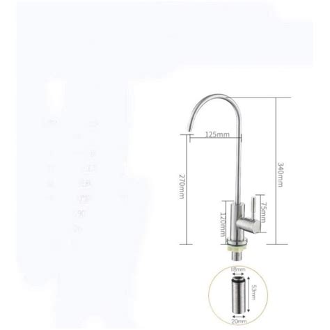 Mitigeur Silhouette Élégante Robinet Lavabo Anti Corrosion et Anti