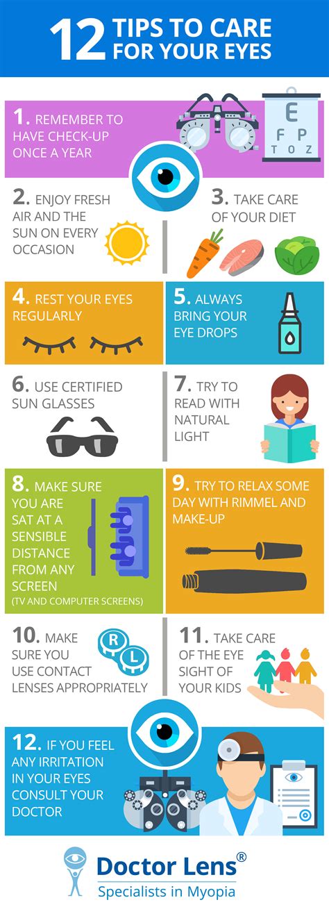 12 Consejos Para Cuidar Tus Ojos Buenos Hábitos Para Tu Salud Visual