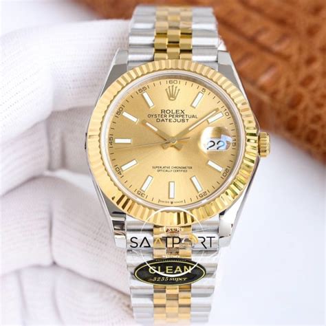 Rolex Datejust 41mm Clean Factory Jubile Kordon Gold Kadran