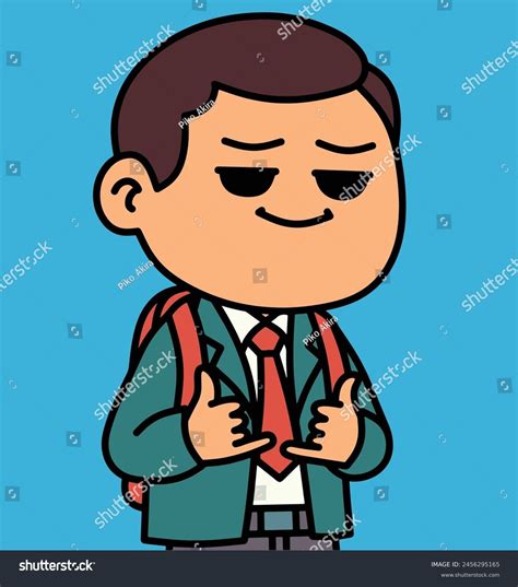 Cartoon Meme Funny Guy Illustration Stock Vector (Royalty Free ...