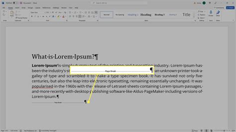 Como Eliminar Un Section Break En Word Infoupdate Org