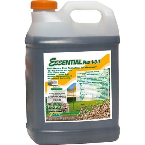 Essential Plus 1 0 1 100 Natural Organic Fertilizer 25 Gal Jug Fertilizers And Plant Nutrients