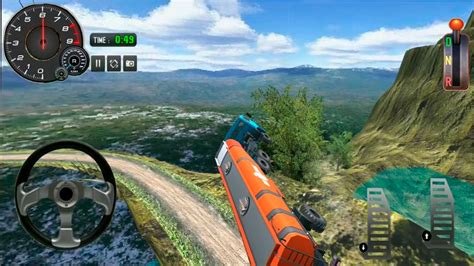 Cargo Oil TankerTruck Driving Simulator 2020 Game Offroad Mountain