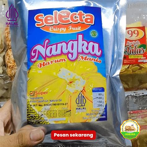 Jual Keripik Nangka Selecta Gram Oleh Oleh Khas Kota Malang