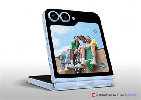 三星 Galaxy Z Flip6 官方宣传图泄露 - Samsung 三星 - cnBeta.COM