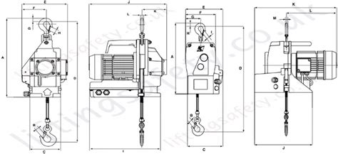 Tractel Minifor Tr Electric Wire Rope Lifting Hoist V V And