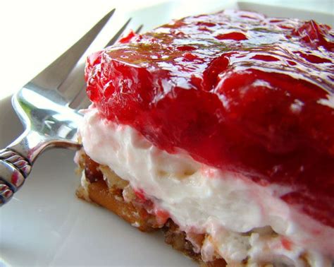 Strawberrypineapple Pretzel Salad Paula Deenfood Network Recipe