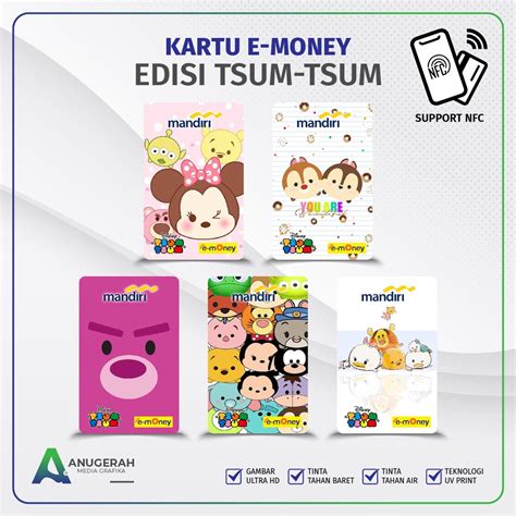 Jual Kartu E Money Mandiri Edisi Tsum Tsum Shopee Indonesia