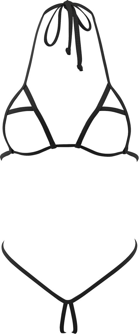 SHERRYLO Micro Bikini Extreme Slutty G String Bikinis Crotchless Exotic Women Lingerie No