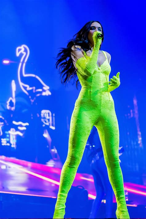 Catsuits Puffers And Glam Dua Lipas Hottest Tour Looks