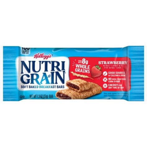 Kelloggs Nutri Grain Strawberry Breakfast Bars 1 Ct Kroger