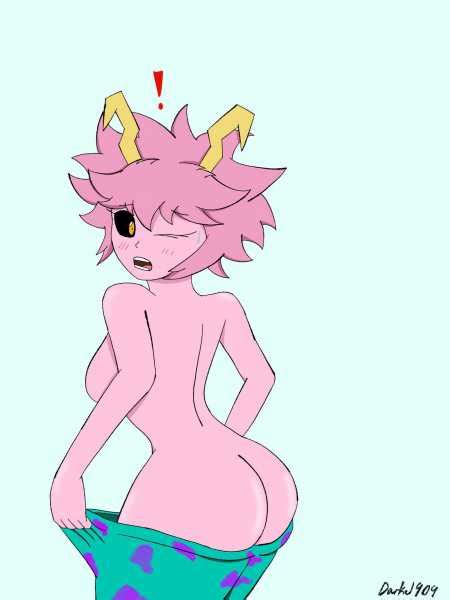 Mina Trying To Fit In Pants Hentai Rule34 R34 XXX