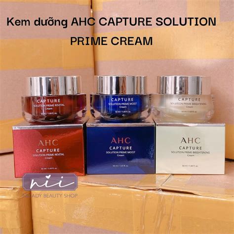 Kem dưỡng AHC Capture Solution Prime Cream