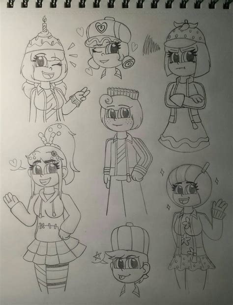 Sugar Rush Racers Sketch Dump By Musicalartninja On Deviantart